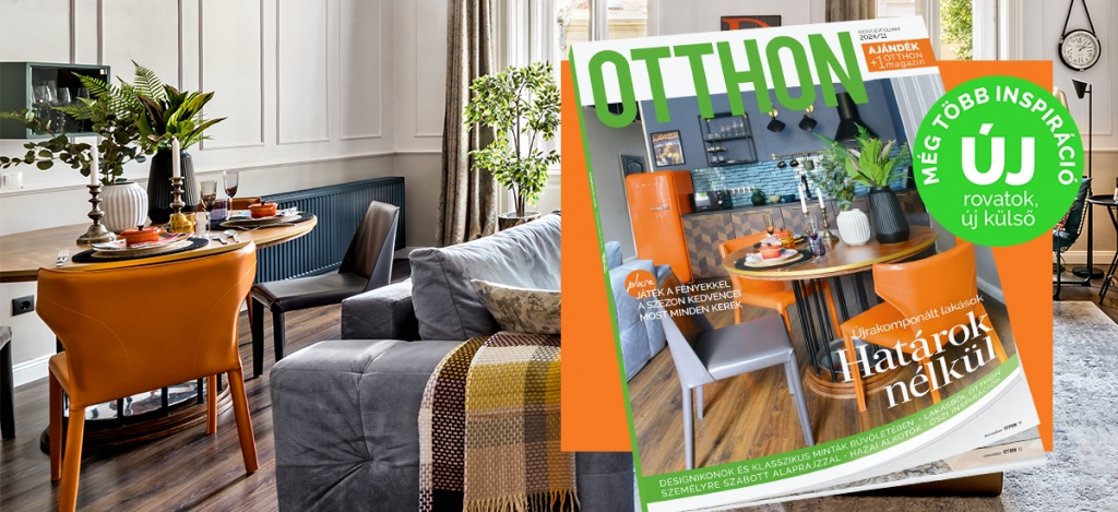 Kívül-belül megújult az OTTHON magazin: a novemberi lapszám már az újságárusoknál!