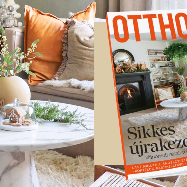 Új év, új inspirációk, újrakezdés: megjelent az OTTHON magazin januári lapszáma!