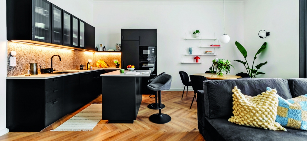 Nagypolgári miliő, modern dinamizmus: izgalmas, kifinomult lakás 83 m2-en - Fotók