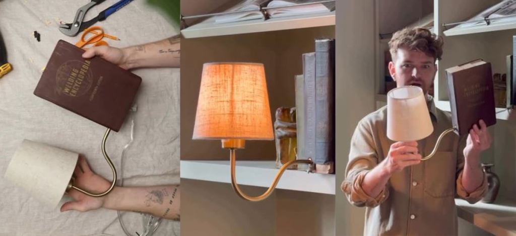DIY olvasólámpa régi könyvből: könyvimádóknak kötelező dekorációs elem otthonra!