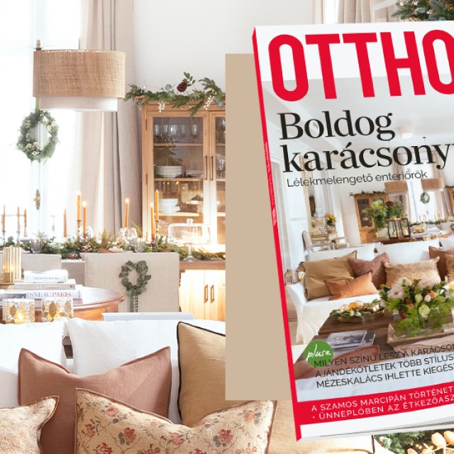 Megjelent az OTTHON magazin decemberi száma: készülj velünk az ünnepekre!