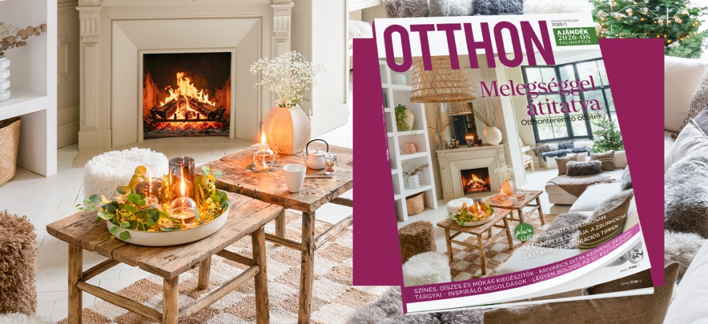 Megérkezett az OTTHON magazin idei utolsó száma: boldog pillanatok tökéletes enteriőrökben Megérkezett az OTTHON magazin idei utolsó száma: boldog pillanatok tökéletes enteriőrökben