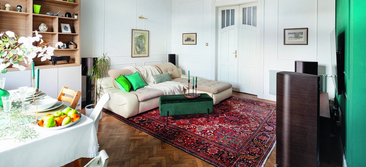 Hatfős család birodalma ez a pazar budai otthon: bájos megoldások 94 m2-en