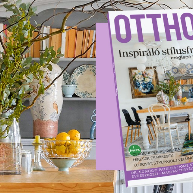 Inspiráló tavaszi stílusfrissítés: megjelent az OTTHON magazin áprilisi száma!