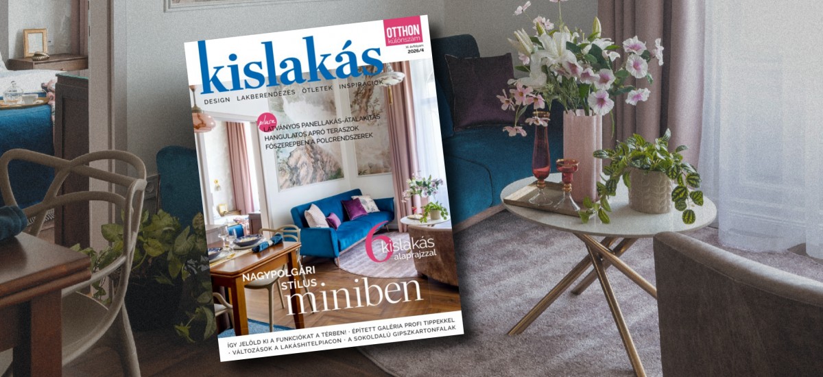 Kis lakás, nagy lehetőségek: megjelent az OTTHON nyári Kislakás különszáma