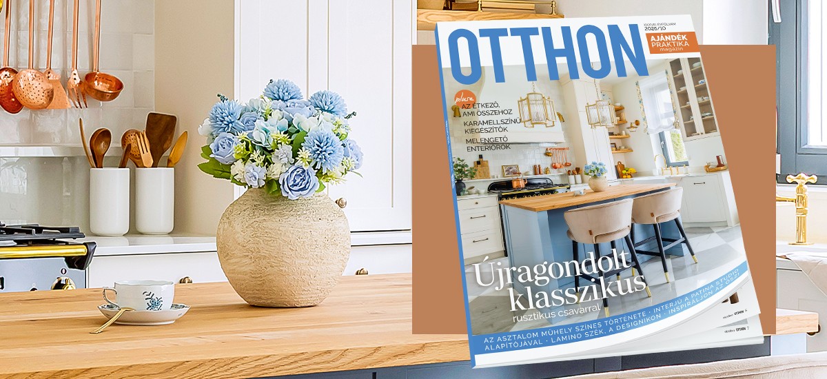 Melengető enteriőrök: megjelent az OTTHON magazin októberi száma